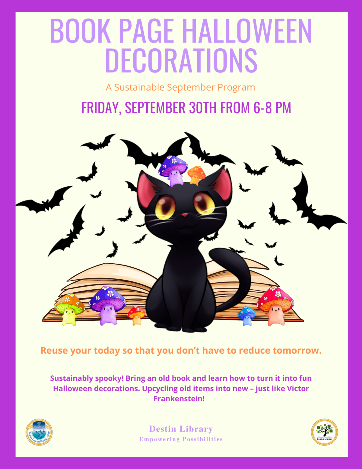 Sustainably Spooky Halloween Craft