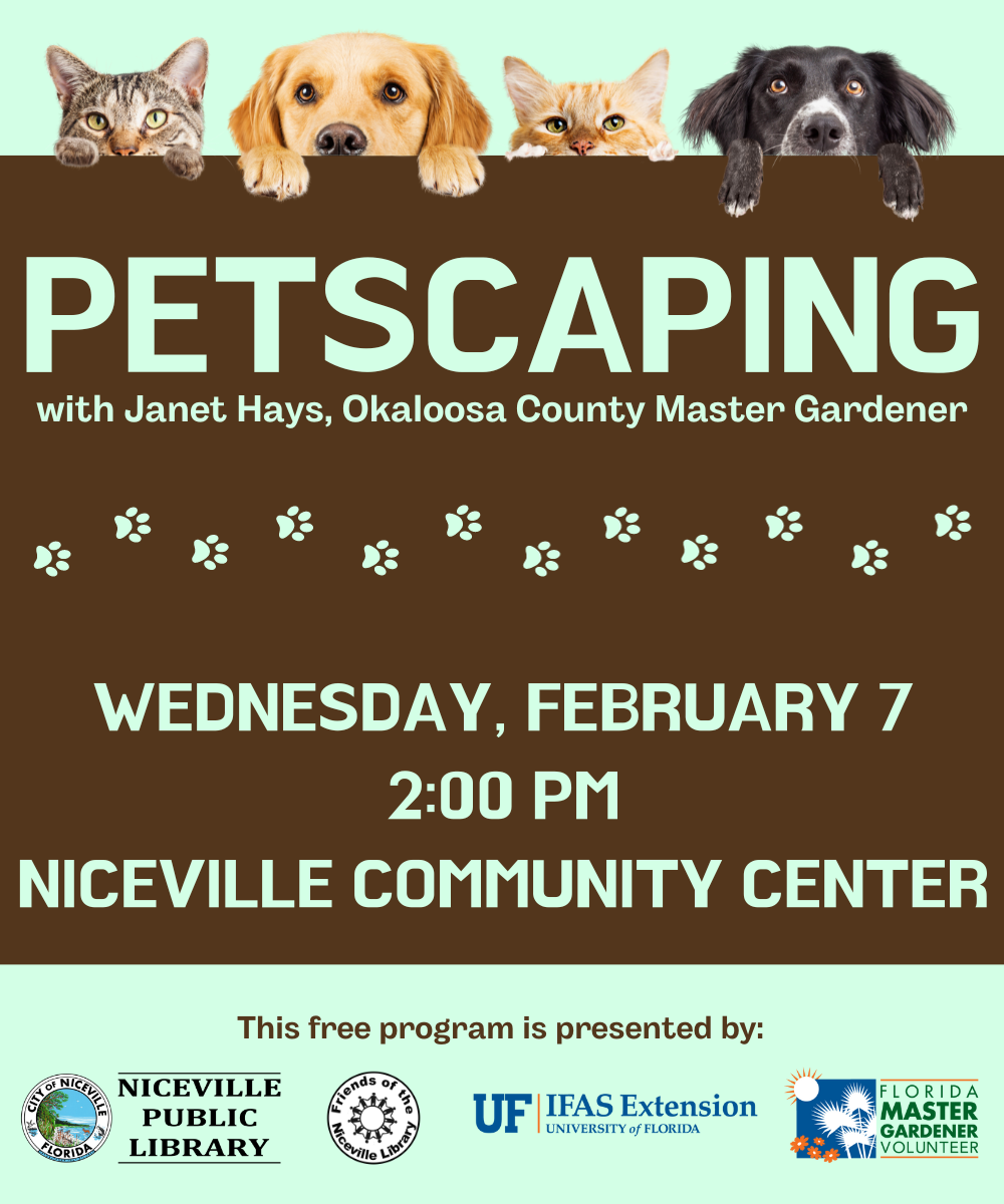 Petscaping event flyer