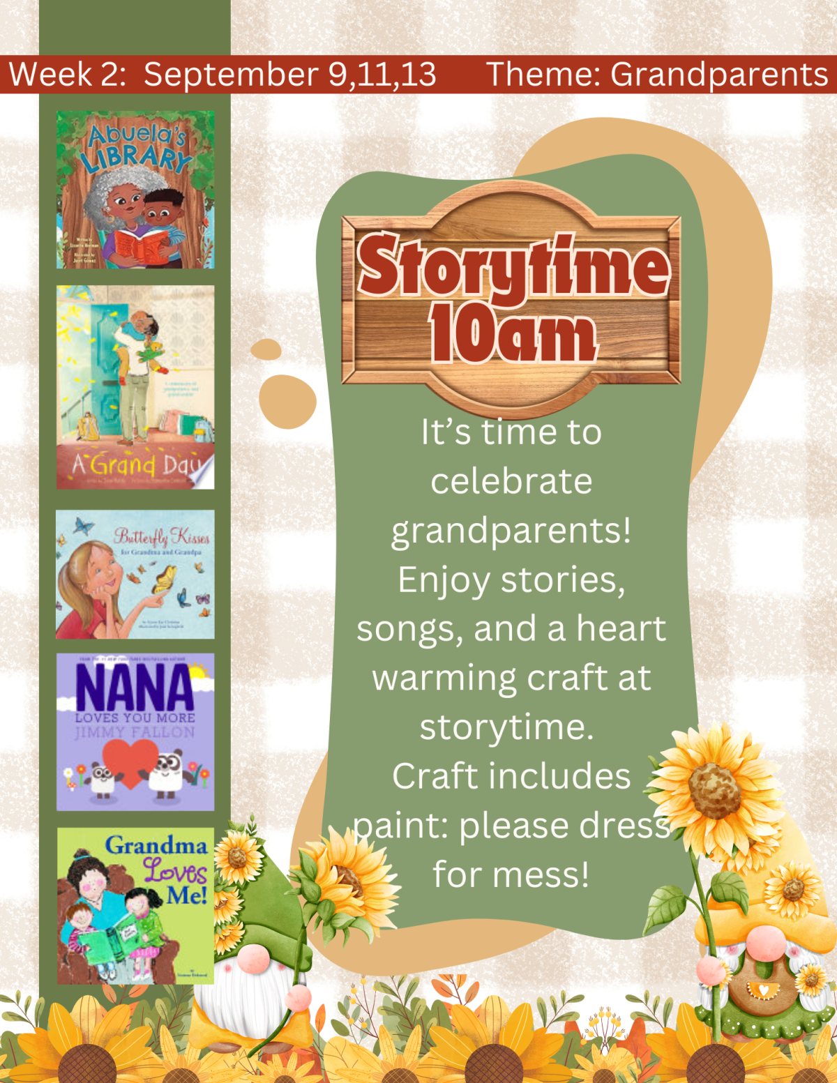 Grandparent Storytime