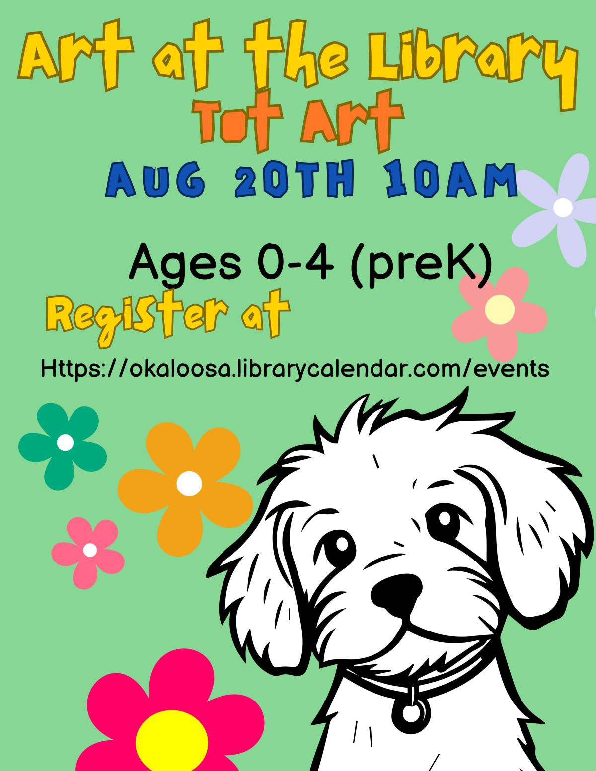 Tot Art Flyer