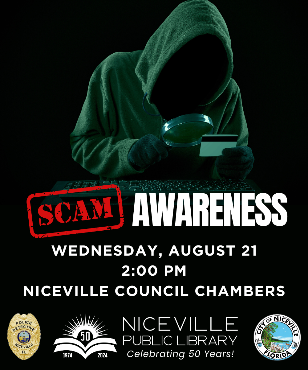 Scam Awareness flyer