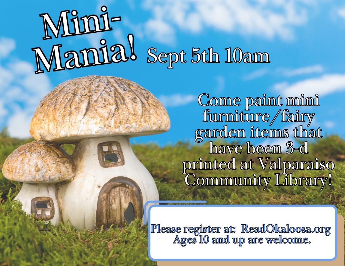 Mini-Mania flyer