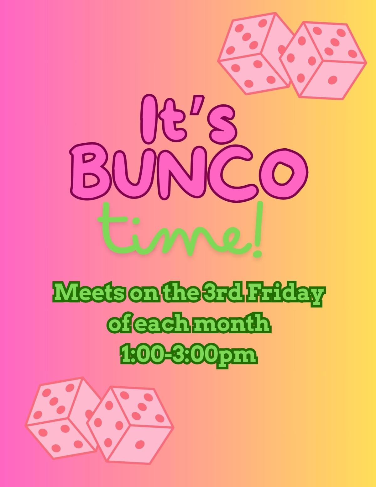 Bunco flyer