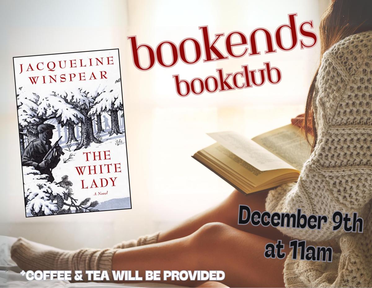 BookEnds Book Club flyer