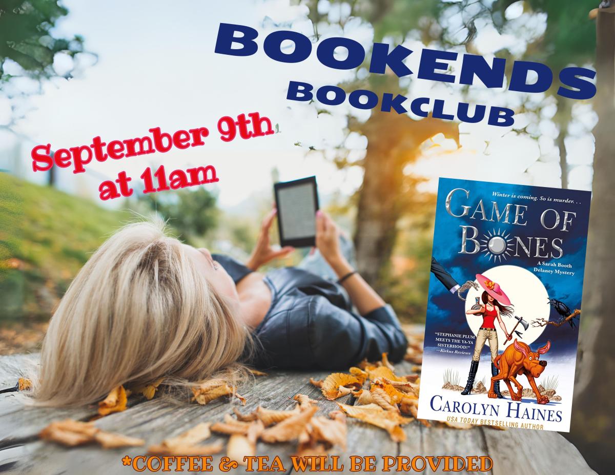 BookEnds Book Club flyer