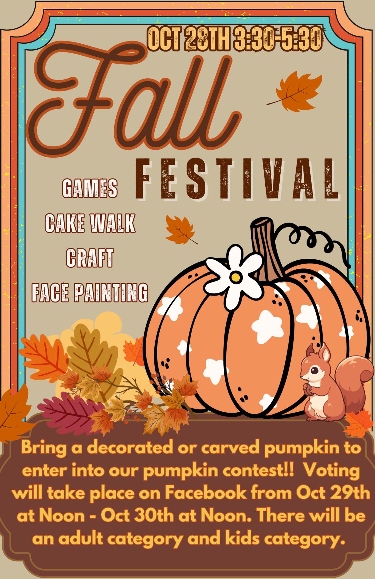 fall fest flyer