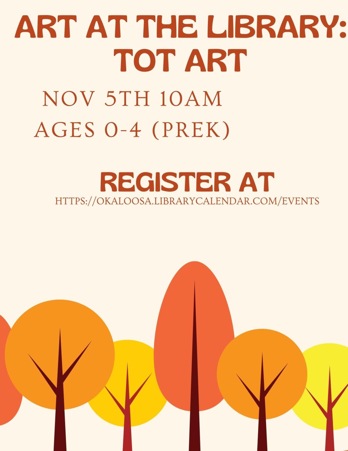 Tot Art Flyer