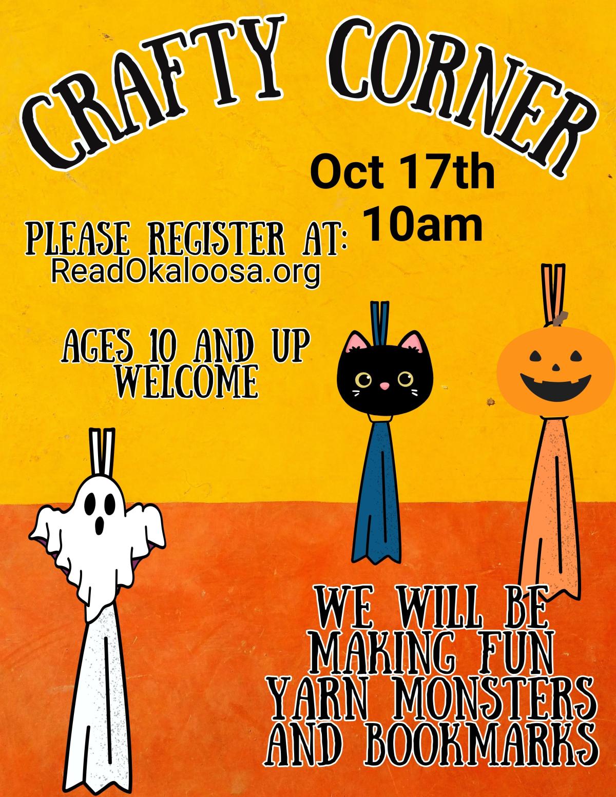 Crafty Corner Flyer