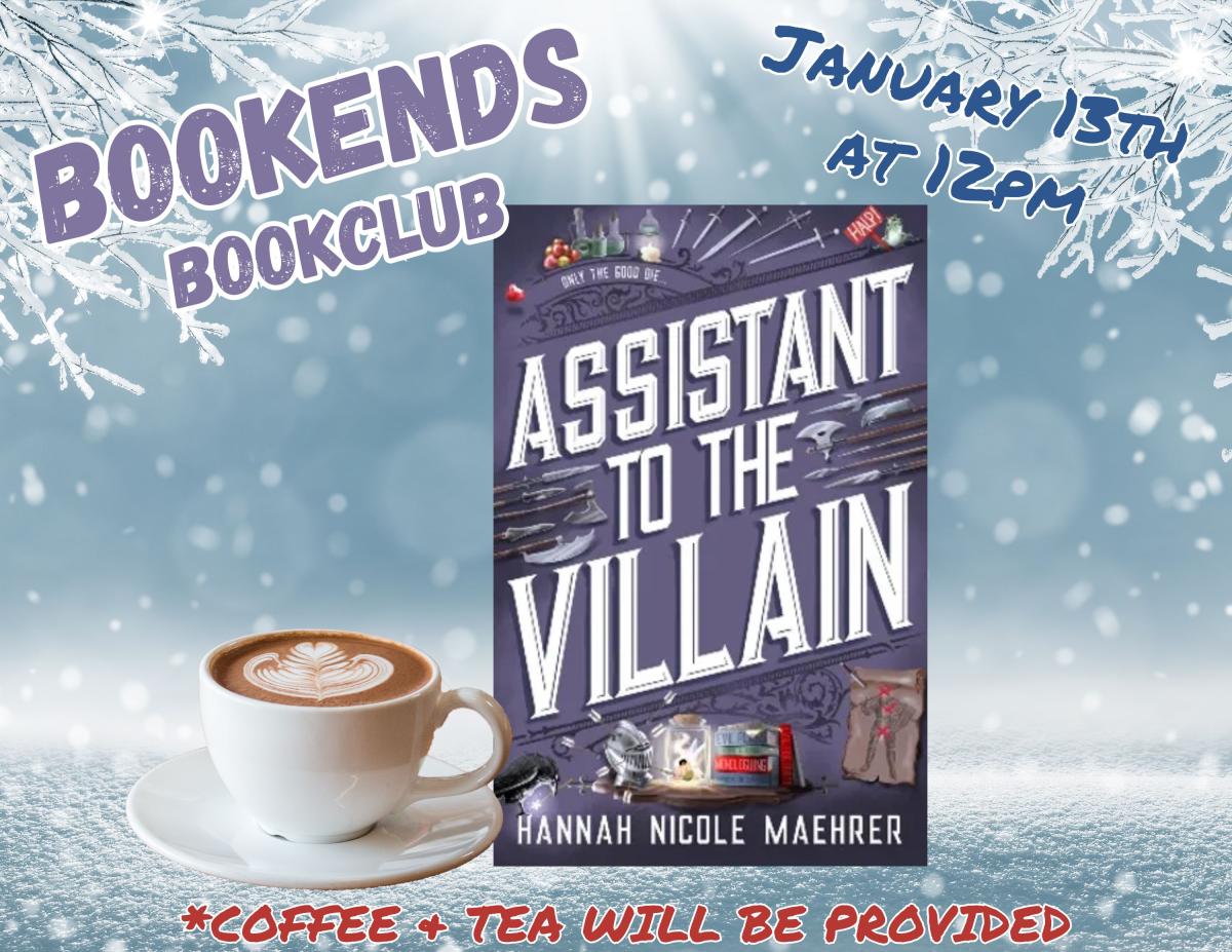 BookEnds Book Club flyer