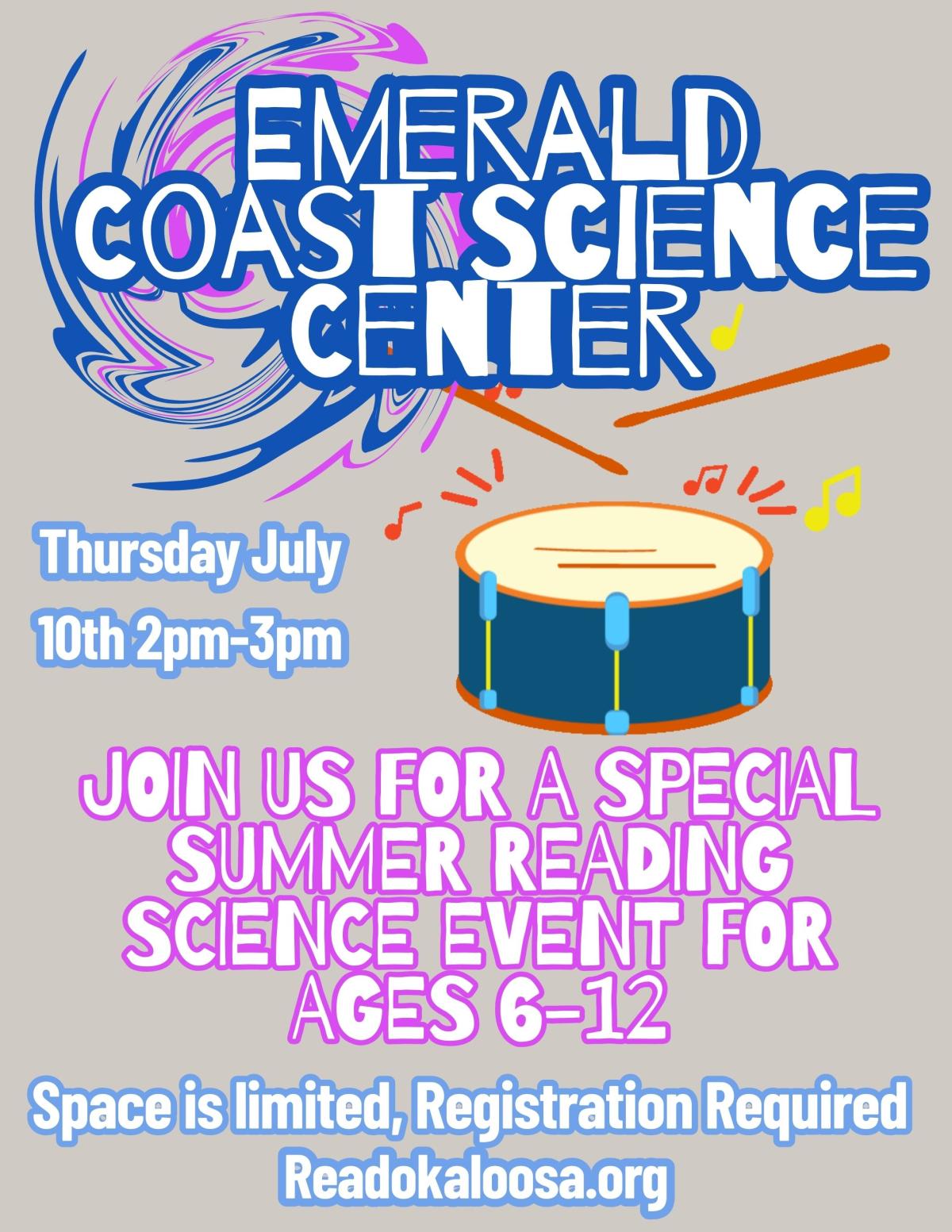 science event flyer
