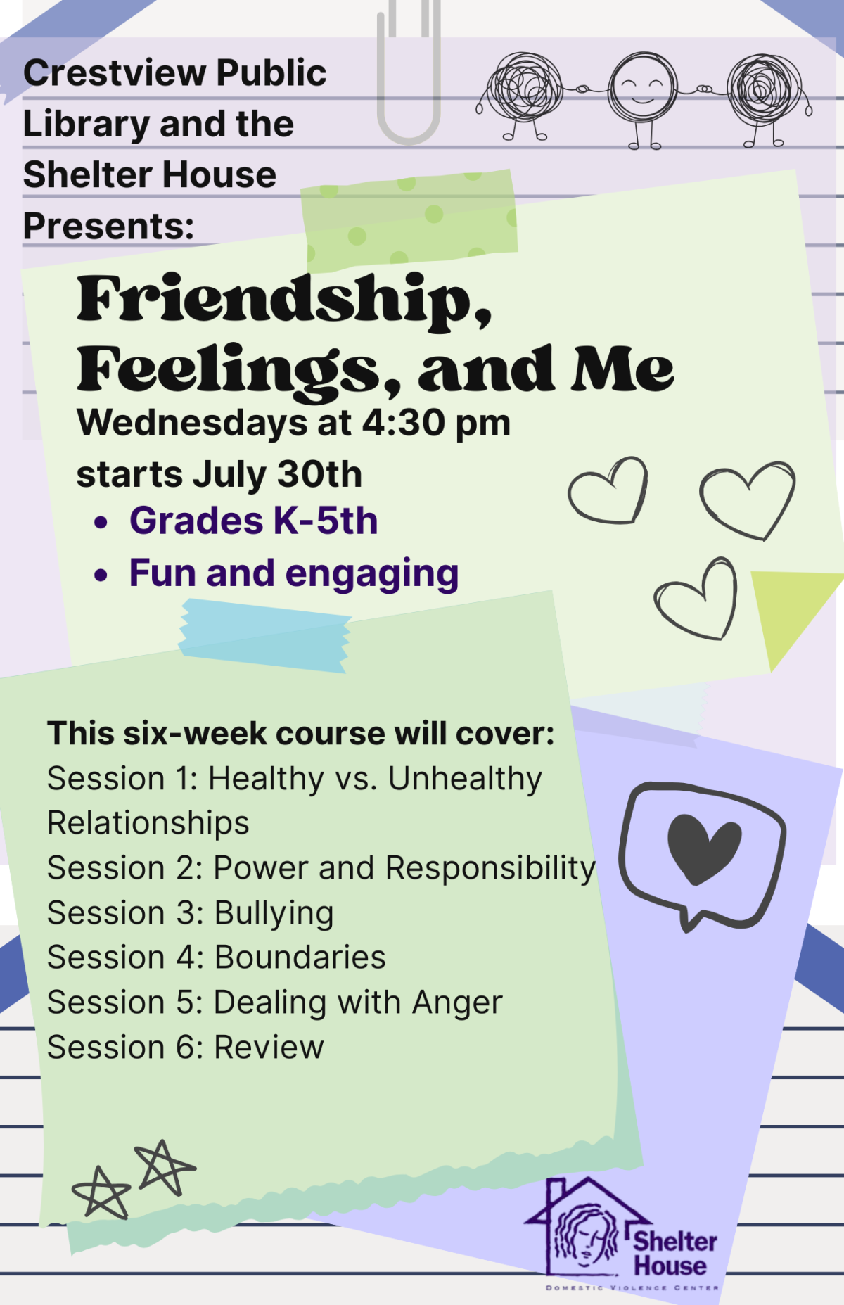 friendship, feelings, and me