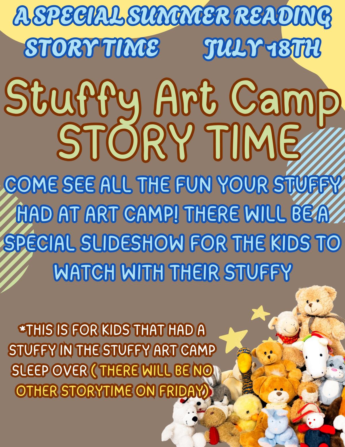 Stuffy Art Camp