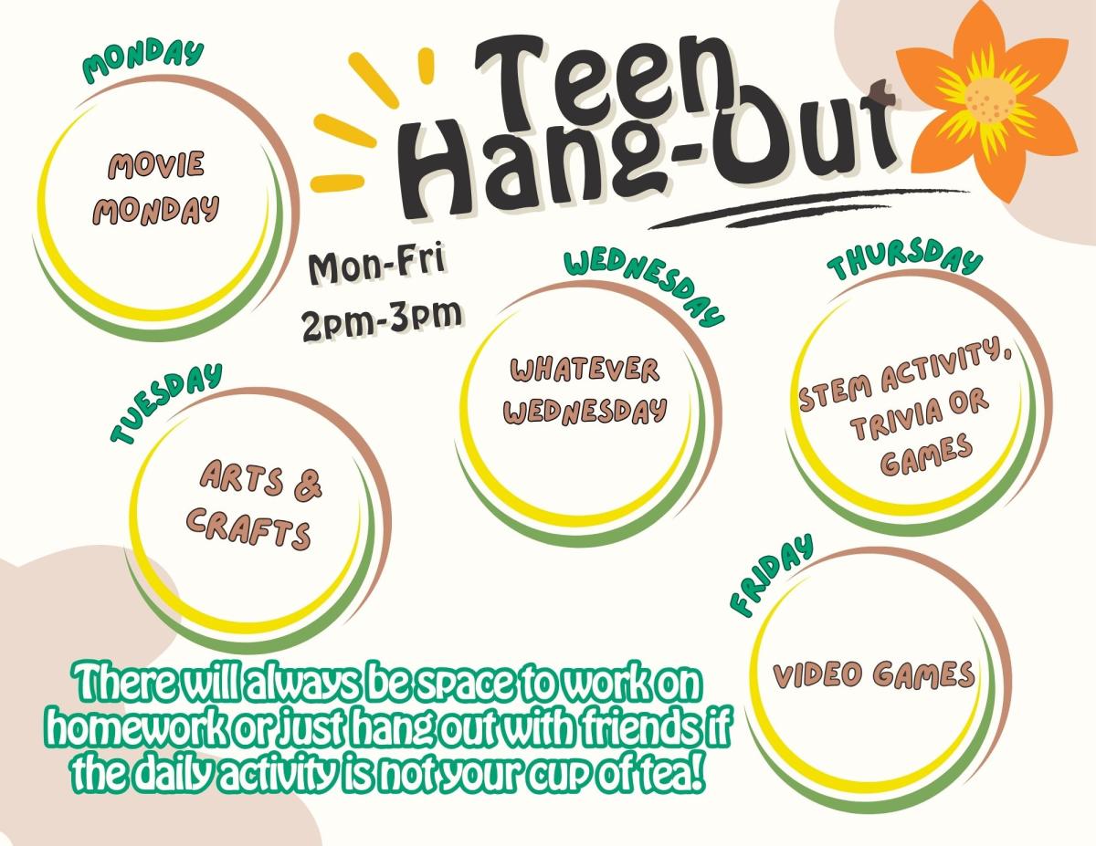 Teen Hang-Out Flyer