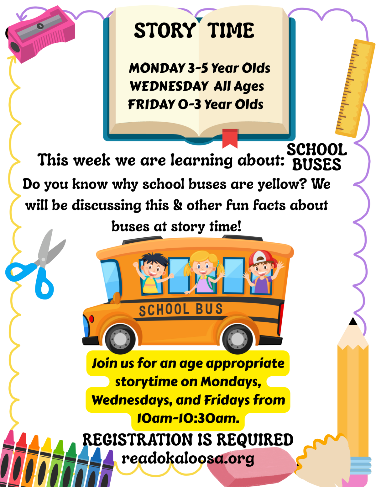 Story Time: School Buses!