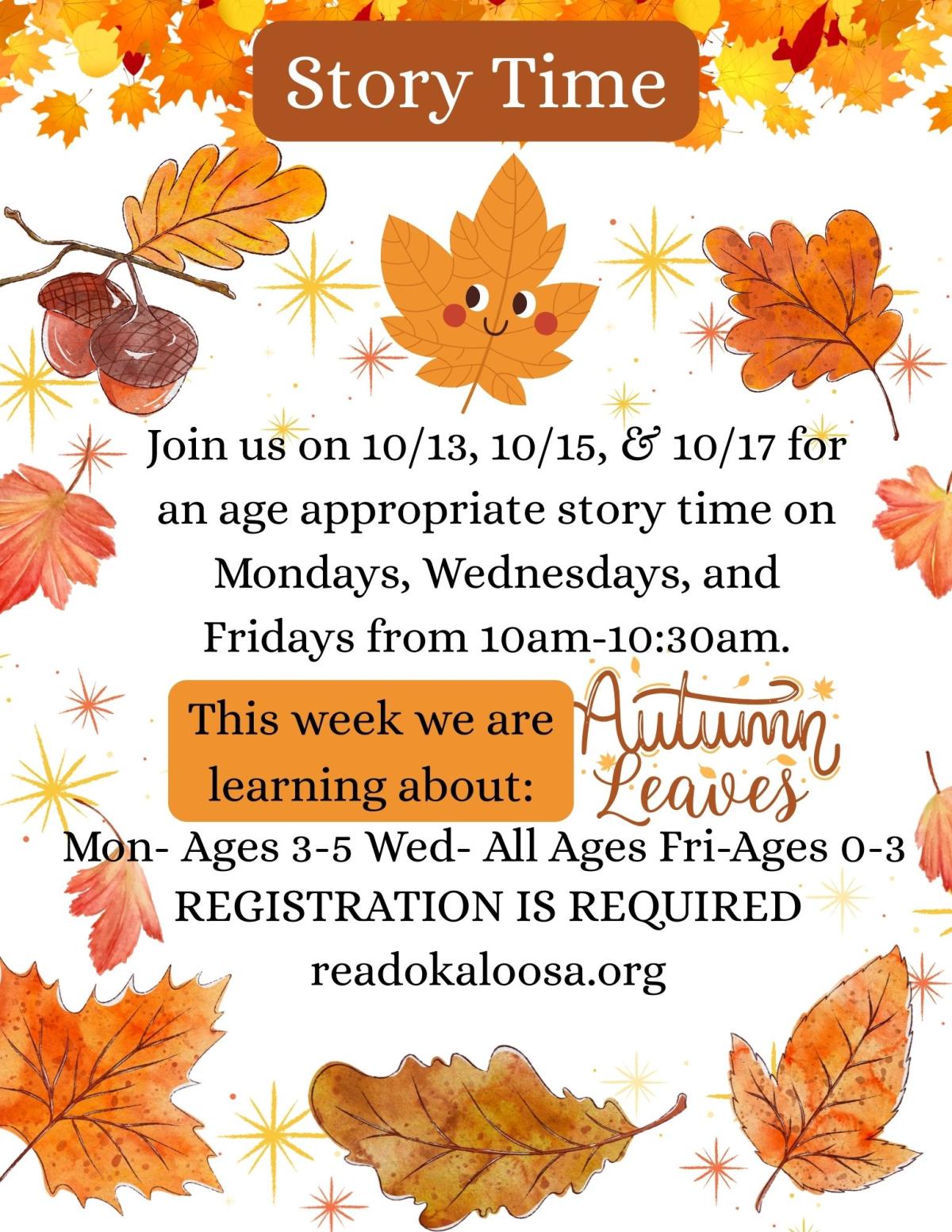 Story Time: Autumn Leaves