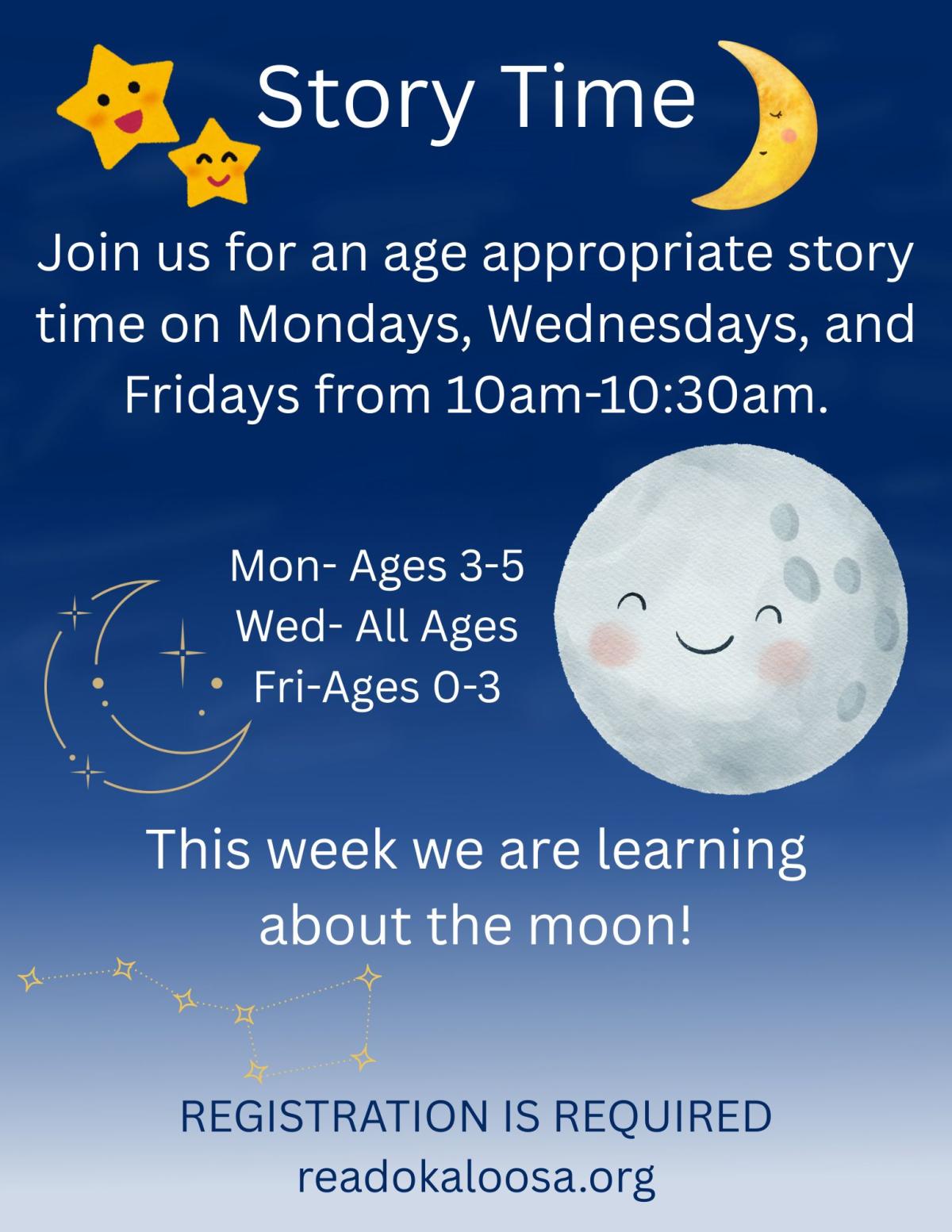 Story Time: The Moon