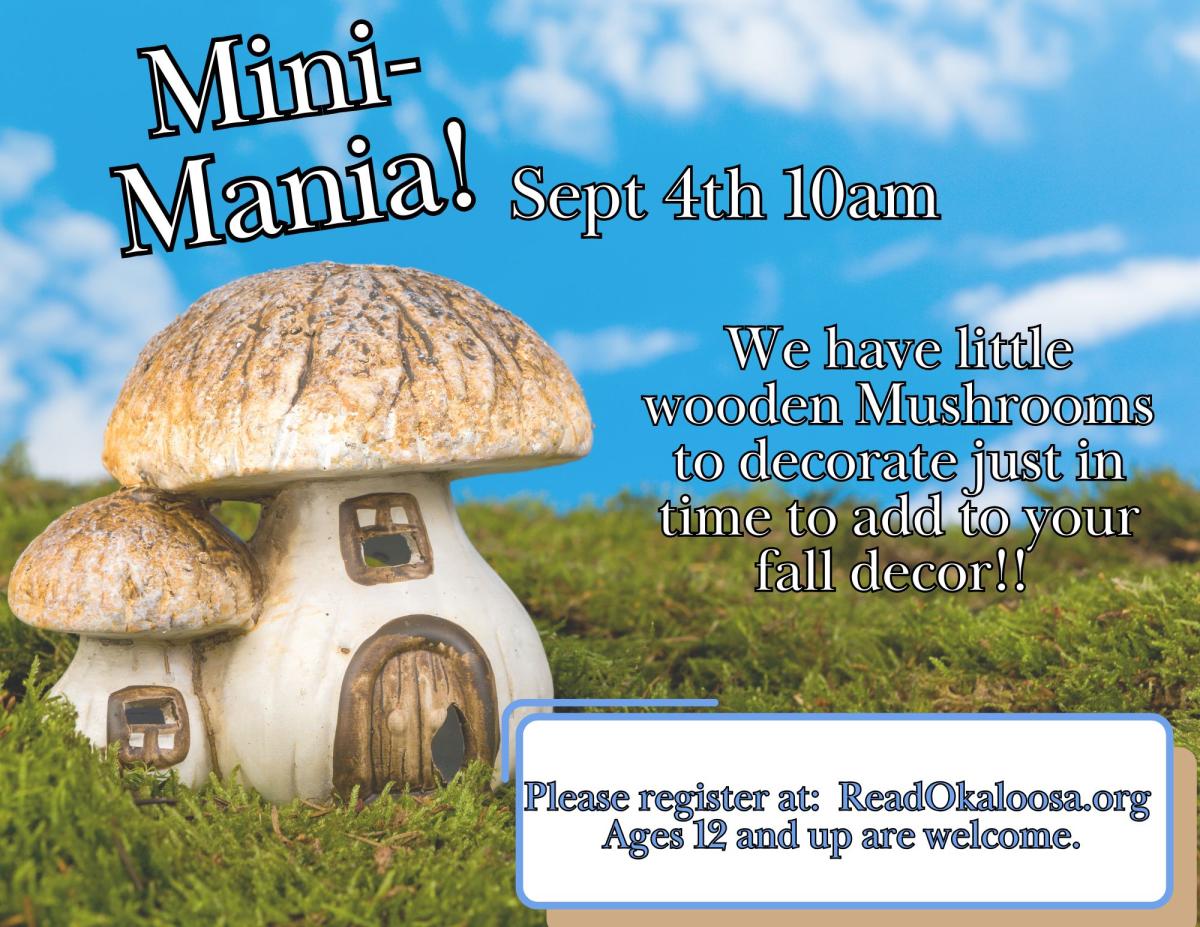 Mini-Mania flyer