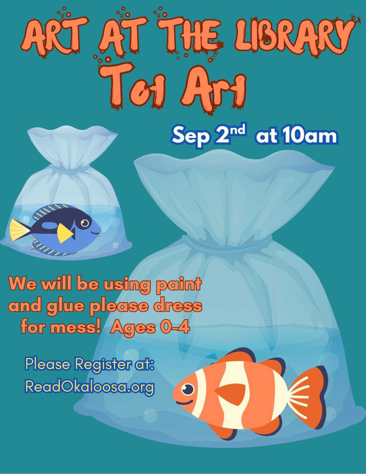 Tot Art Flyer
