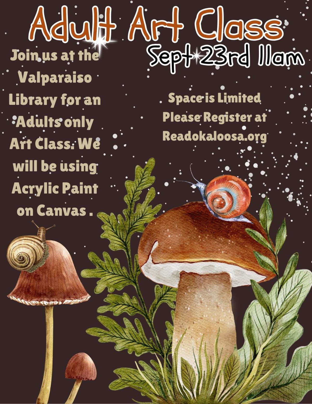 Art Class flyer