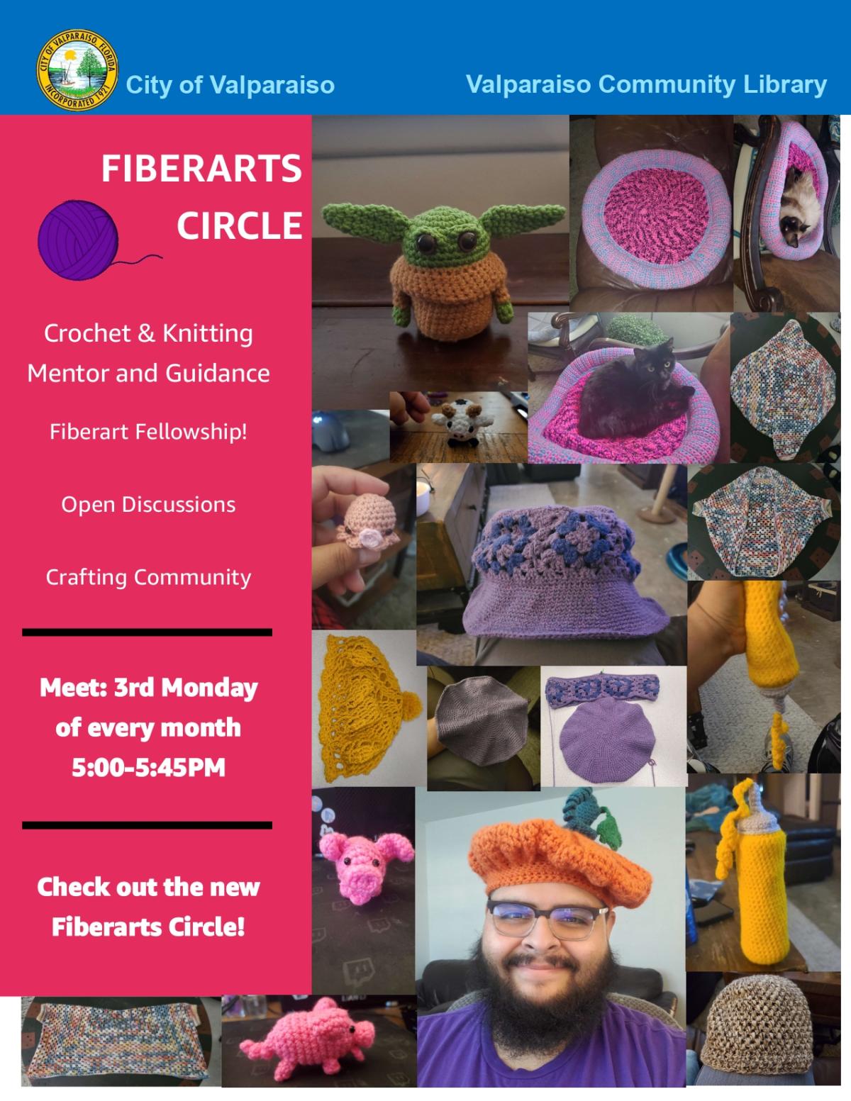 knitting and crochet