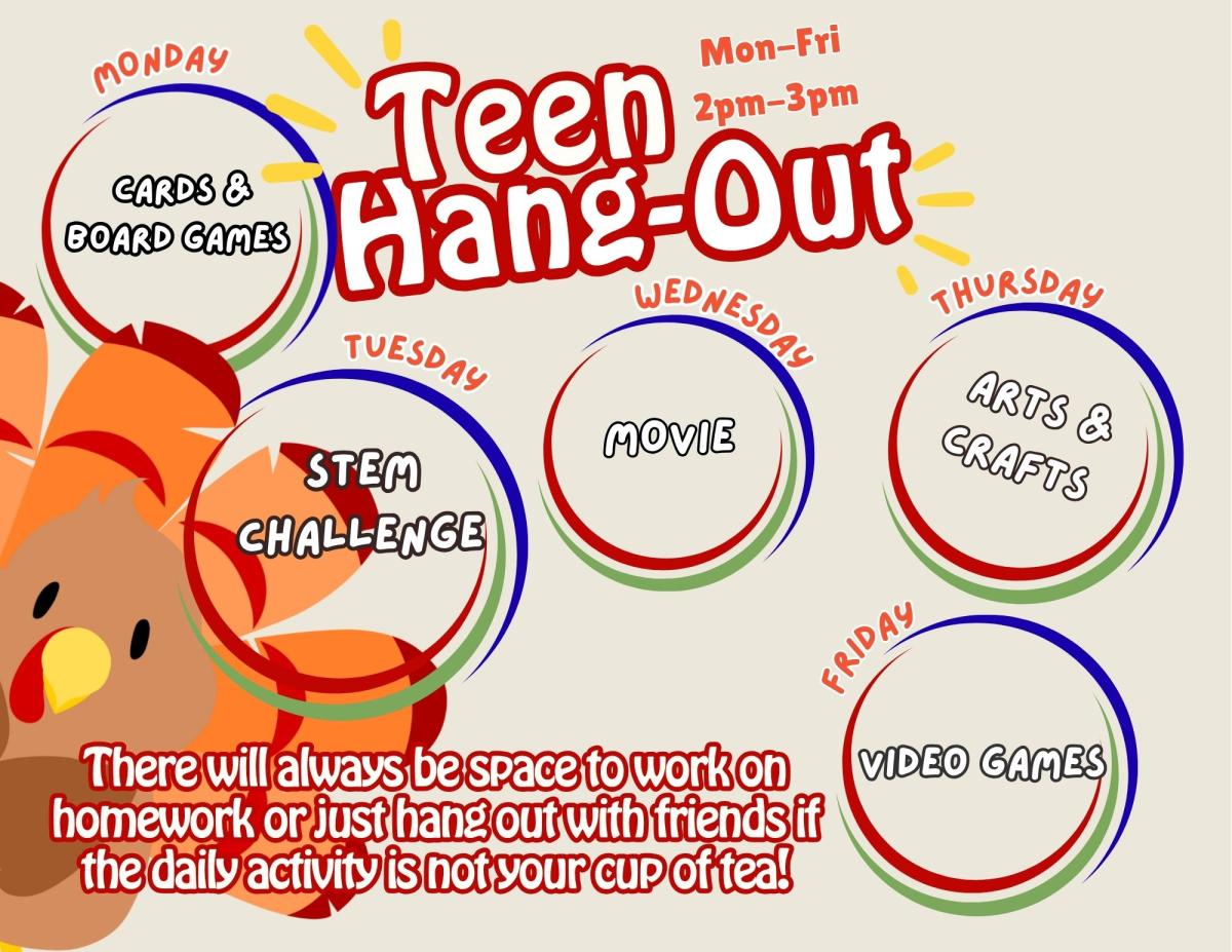 Teen Hang-Out Flyer