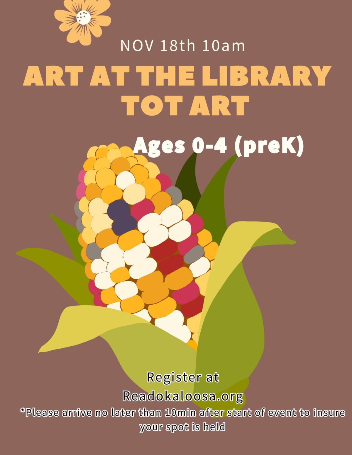 Tot Art Flyer